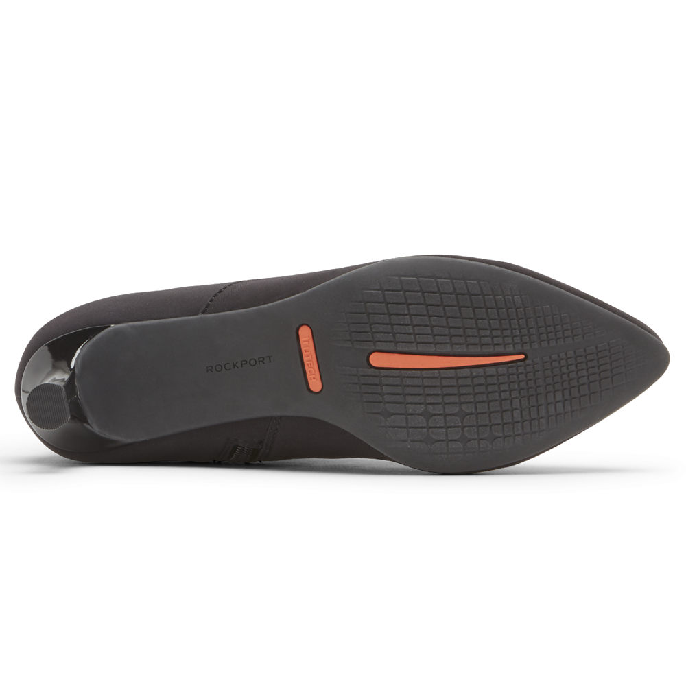 Rockport Stövlar Dam Svarta - Total Motion Alaiya Stretch - HUAEJ0931